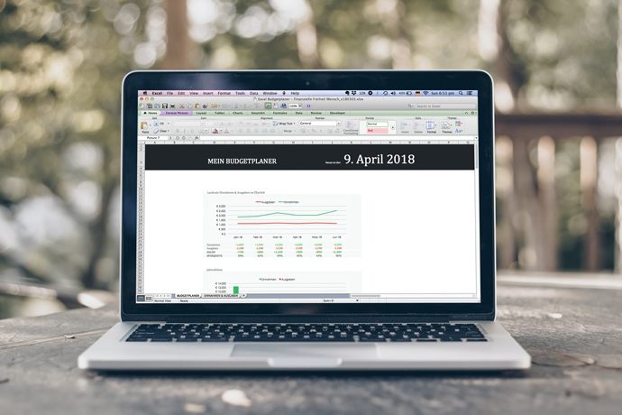 Excel Haushaltsbuch Kostenlose Vorlage Mit Anleitung Finanzielle Freiheit Mensch